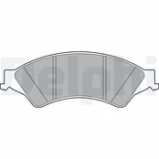 DELPHI LP2484 Brake pad set kaina