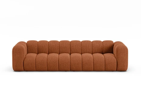 Modular Sofa, "Lupine", 4 Seats, 290x95x70, Brick