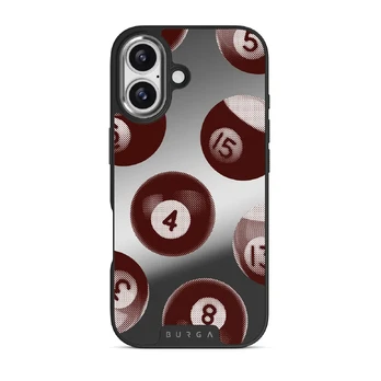 Cue - iPhone 17 Case, Elite Mirror Dark (MagSafe) / Silver