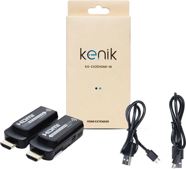 Bezprzewodowy Extender HDMI Kenik KG-EX20HDMI-W