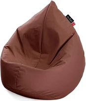 Sėdmaišis Drizzle Drop Cocoa Pop Fit, rudas, 120 l