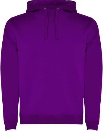 Violetinis džemperis su gobtuvu Urban