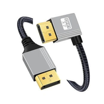 Displayport Dp 4k 60hz kampinis kabelis 200cm