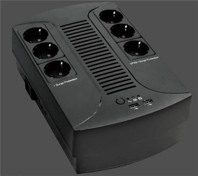 UPS EuroCase 4 lizdai juodi (EA200PLUS-850VA-EVO)