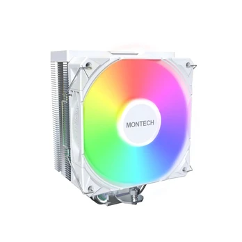 Montech NX400 Baltas CPU-Kühler, ARGB - 120mm, baltas