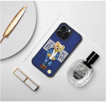 ZUCK BEAR case PARIS GENTLEMAN for IPHONE 16 Pro Max suit