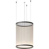 Vibia LED pakabinama lempa ARRAY smėlio spalvos 73 x 55 cm cilindras 927 dim