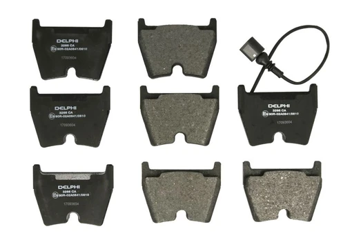 DELPHI LP3266 Brake pad set