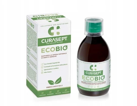 CURASEPT ECOBIO dantų valiklis 300 ml