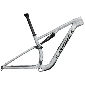 S-Works Epic 8 rėmas | Gloss Dolomite Multi Impasto - Black, S