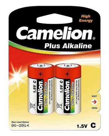 Barterijos Camelion C/LR14, Plus Alkaline LR14, 2 vnt