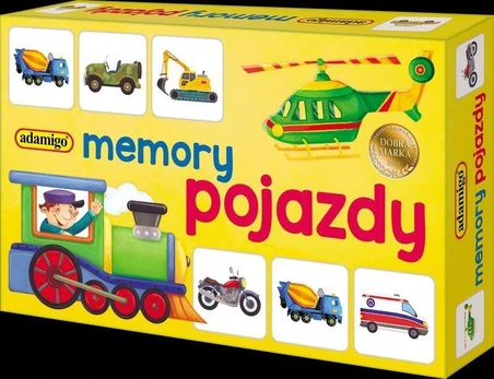 Adamigo Memory Mini Vehicles – žaidimas 07196