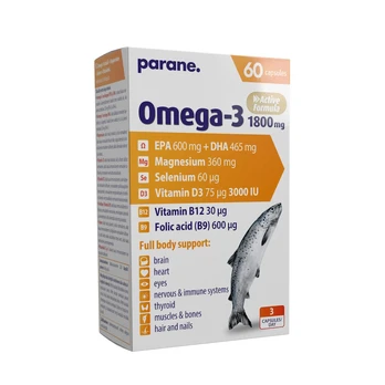 Parane, Omega-3+Mg+Se+D3, N60