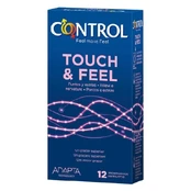 Prezervatyvai Touch and Feel Control (12 uds) kaina
