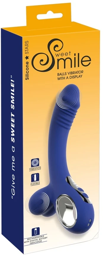 Smile Balls Vibrator w Ekranas