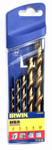 Grąžtų rinkinys Cobalt 4-10 mm 5 vnt kaina