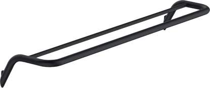 Double towel rail - wall mounted kaina