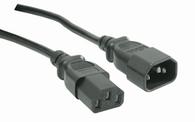 Maitinimo kabelis MicroConnect Pratęsimas C13- C14, 1,8m (PE040618)
