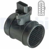DELPHI AF10409-12B1 Air flowmeter kaina