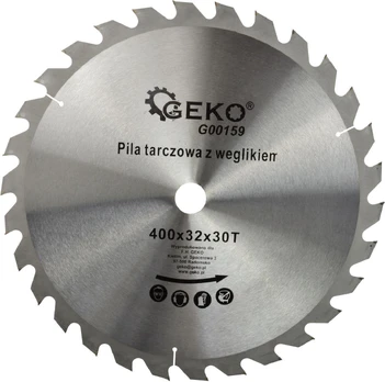 Geko DISKINIS Pjūklas 400x32mm 30 DANTŲ WIDIA