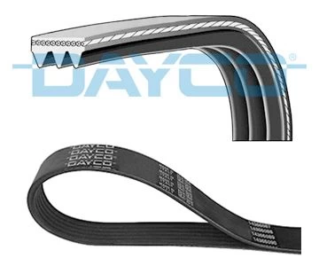 V formos rumbuoti diržai DAYCO 3pk835