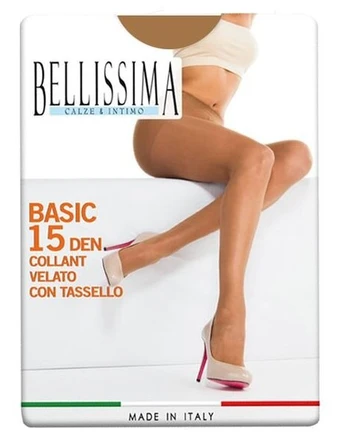 Pėdkelnės moterims Bellissima Basic, smėlio spalvos, 15 DEN