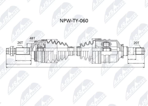 Pusašis NTY NPW-TY-060