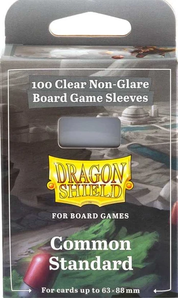 Dragon Shield Board Game Sleeves – Common Standard (100 vnt.)