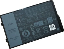 Dell Baterija, 26WHR, 2 Cell, Lithium Ion kaina