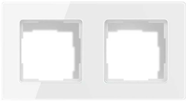 Avatto 2 Socket TS20 light switch frame (baltas)