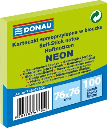 Lipnūs lapeliai Donau, 100 vnt, žali