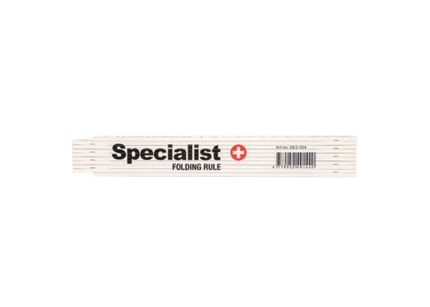 Sulankstomas plastikinis metras, SPECIALIST+, 2 m