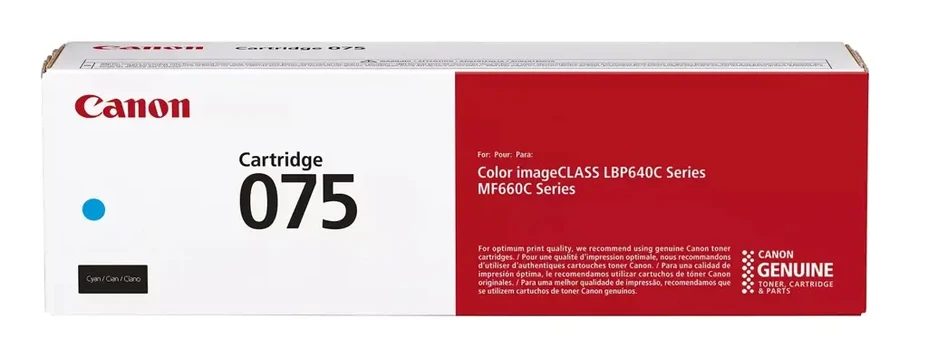 6364C002 (CRG075C), Originali kasetė (Canon)