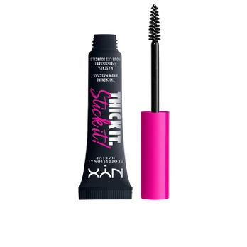 Antakių tušas NYX Professional Makeup Thick It. Stick It!, 7 ml, juoda sp.