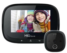 Door peephole camera MBGLine SF55 BLACK EDITION kaina