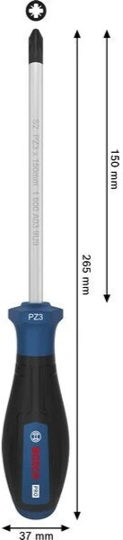 Neo Bosch PRO Atsuktuvas PZ3 x 150 mm