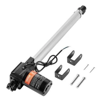 12V linijinis pavaras, 350 mm, 6000N