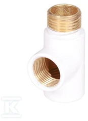 Terma ŠILDYTUVAS TEE 1/2" RAL9016