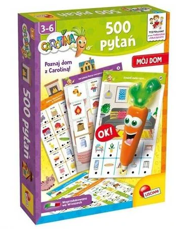Dante Lisciani Carotina 500 pytań Mój dom 106721