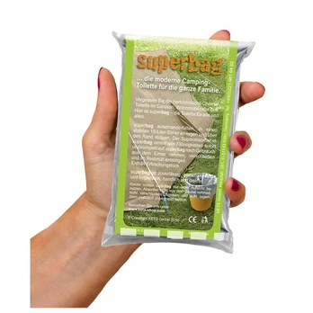 „Superbag“ kempingo tualetas