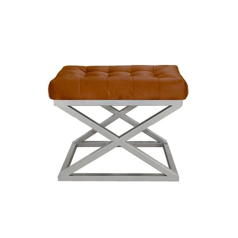 Pouffe Capraz - Silver, TerraCota