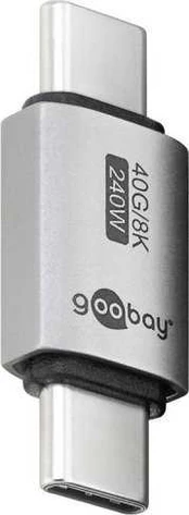 Goobay 74448 USB-C™ Adapter Straight, USB4™
