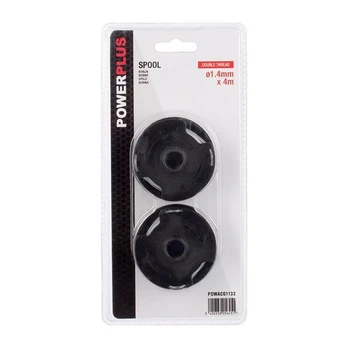 Ritė su lynu Powerplus POWACG1132, juoda sp., 2 vnt.