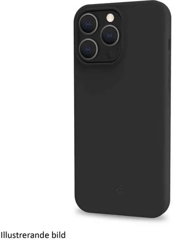 Dėklas Celly Cromo Soft rubber case iPhone 16 Pro Svart