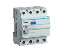Srovės nuotėkio relė HAGER, AC, 4 x 25A, 30 mA kaina