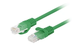 PATCHCORD KAT.5E UTP 3M Žalias FLUKE PASSED LANBERG 10-PACK kaina