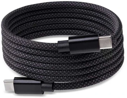 Fuj:tech magneettinen USB-C-kaapeli, 2 m, musta