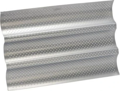 Patisse bageto formos 38 x 24 cm sidabrinė plieno