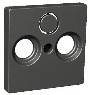 SCHNEIDER ELECTRIC EXXACT COVER PLATE FOR R/TV/SAT SOCKET