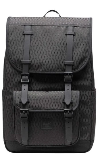 Kuprinė Herschel Little America Black Diamond/Black